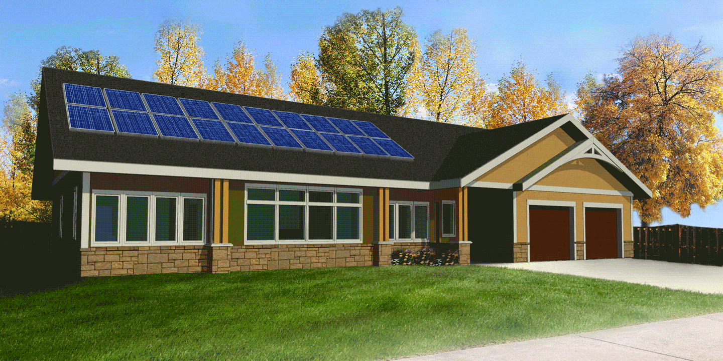 Residential rooftop solar panel system installed on an Australian home by Ausgreen Solar Solutions