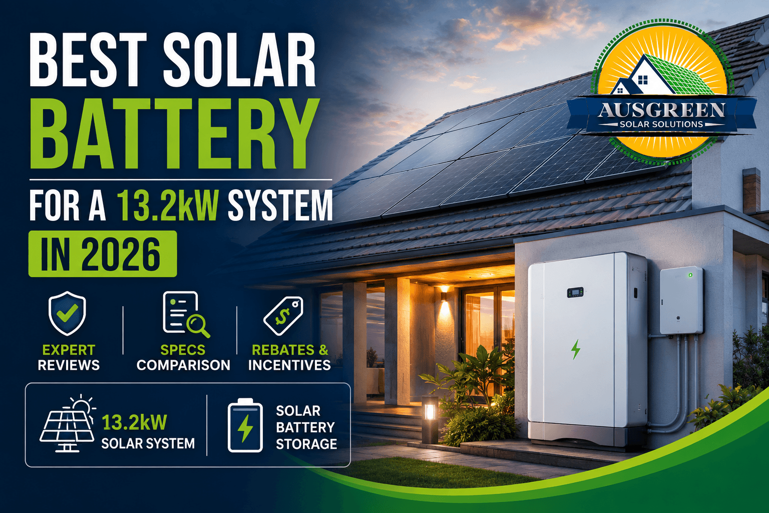 Home solar battery installed on an Australian home by Ausgreen Solar Solutions