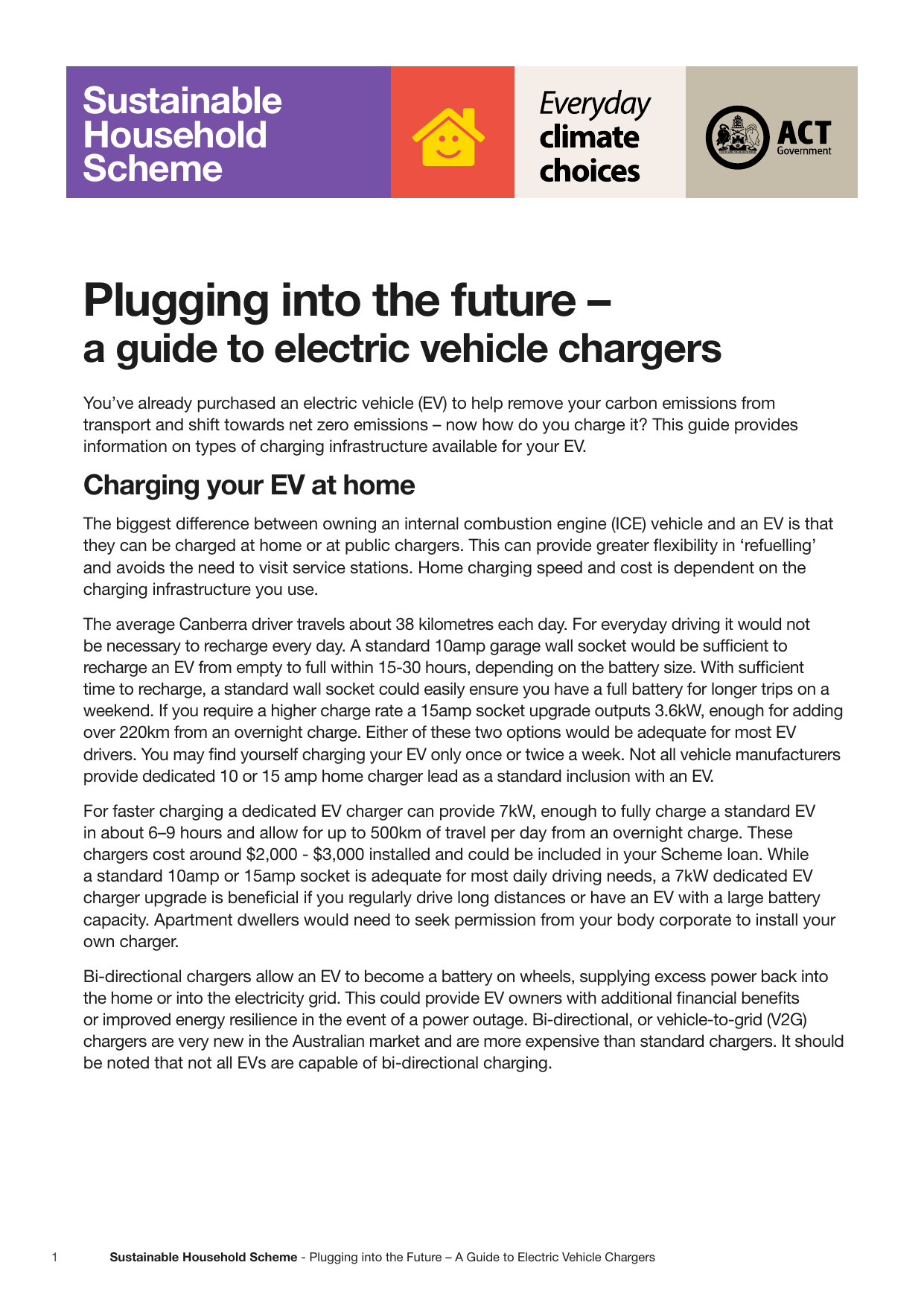 EV Charging Infrastructure Rebate