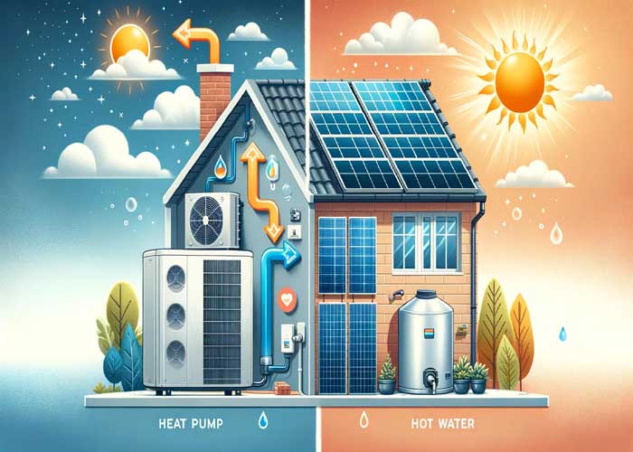 Heat Pump Vs Solar Hot Water Comparisons Ausgreen Solar Solutions