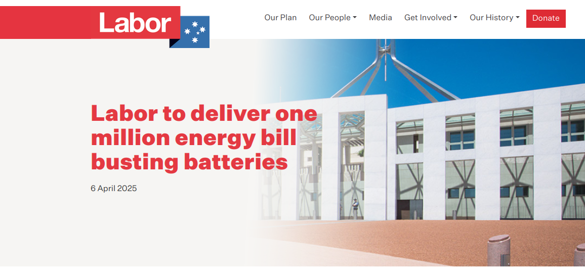 Solar Home Battery Rebate